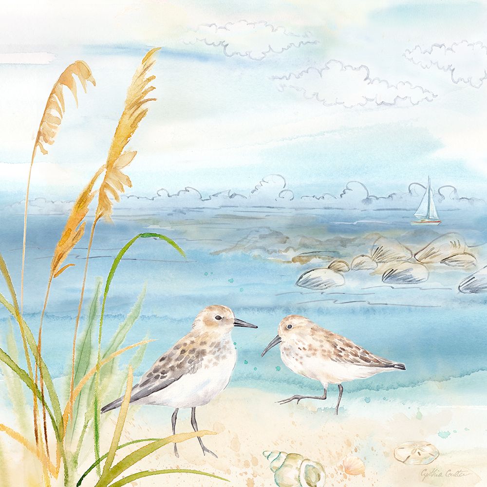 By the Seashore V art print by Cynthia Coulter for $57.95 CAD