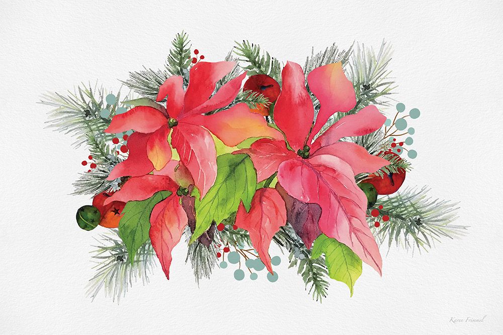 Cozy Christmas II art print by Karen Frimmel for $57.95 CAD
