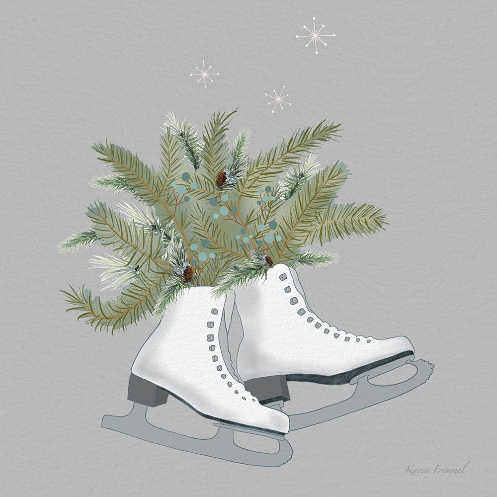 Cozy Christmas XIII art print by Karen Frimmel for $57.95 CAD