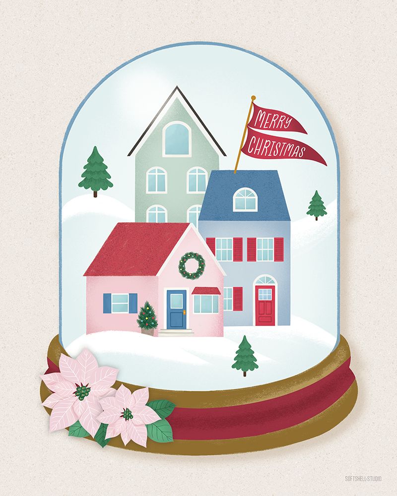 Home for the Holidays II art print by Softshell Studio for $57.95 CAD