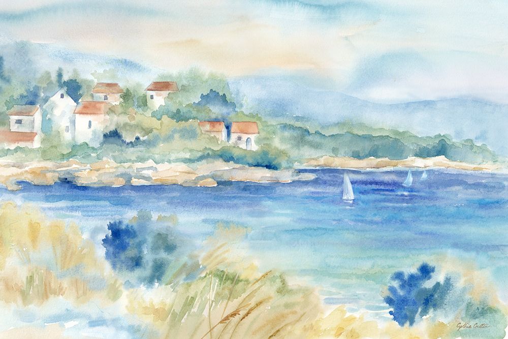 Mediterranean Breezes I art print by Cynthia Coulter for $57.95 CAD