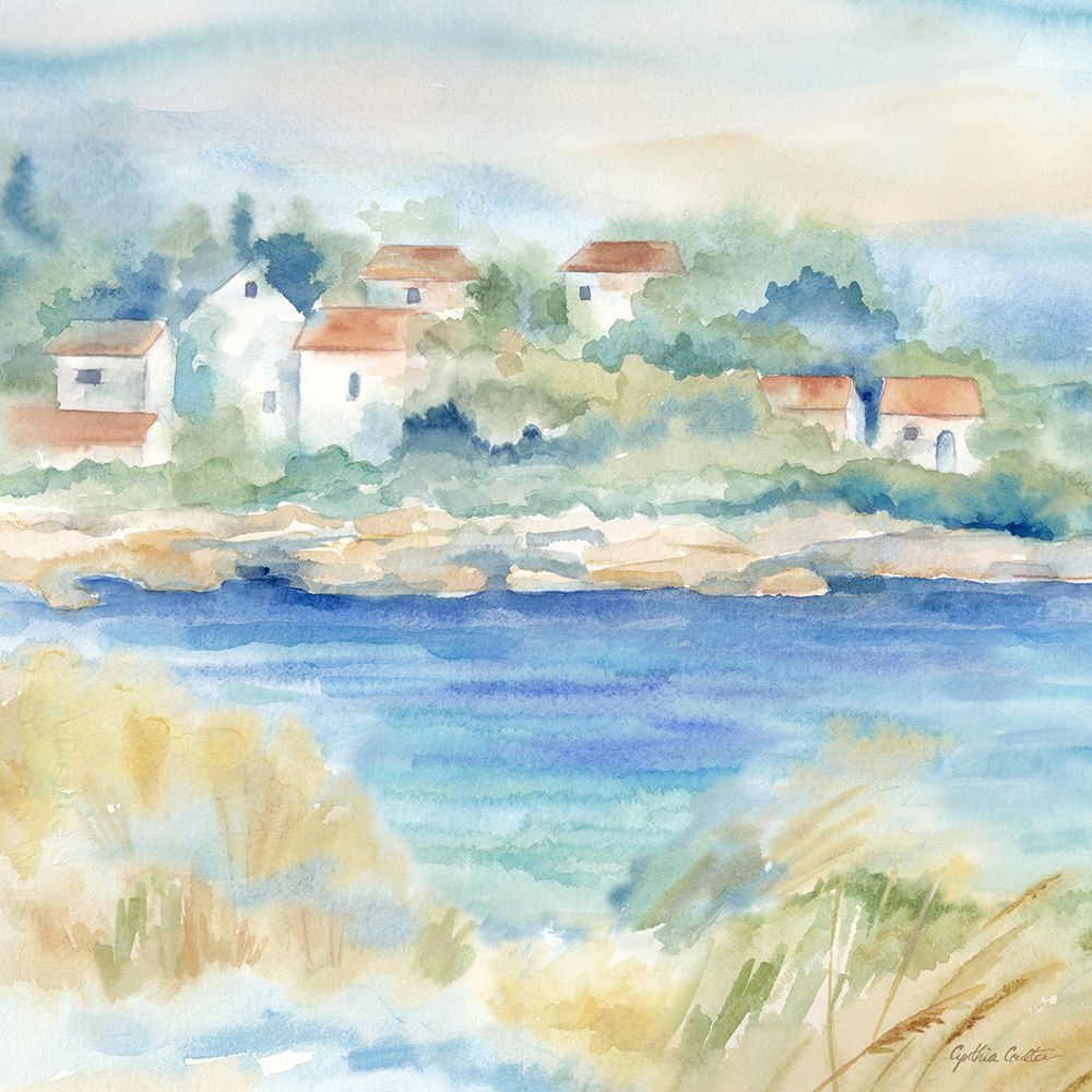 Mediterranean Breezes II art print by Cynthia Coulter for $57.95 CAD