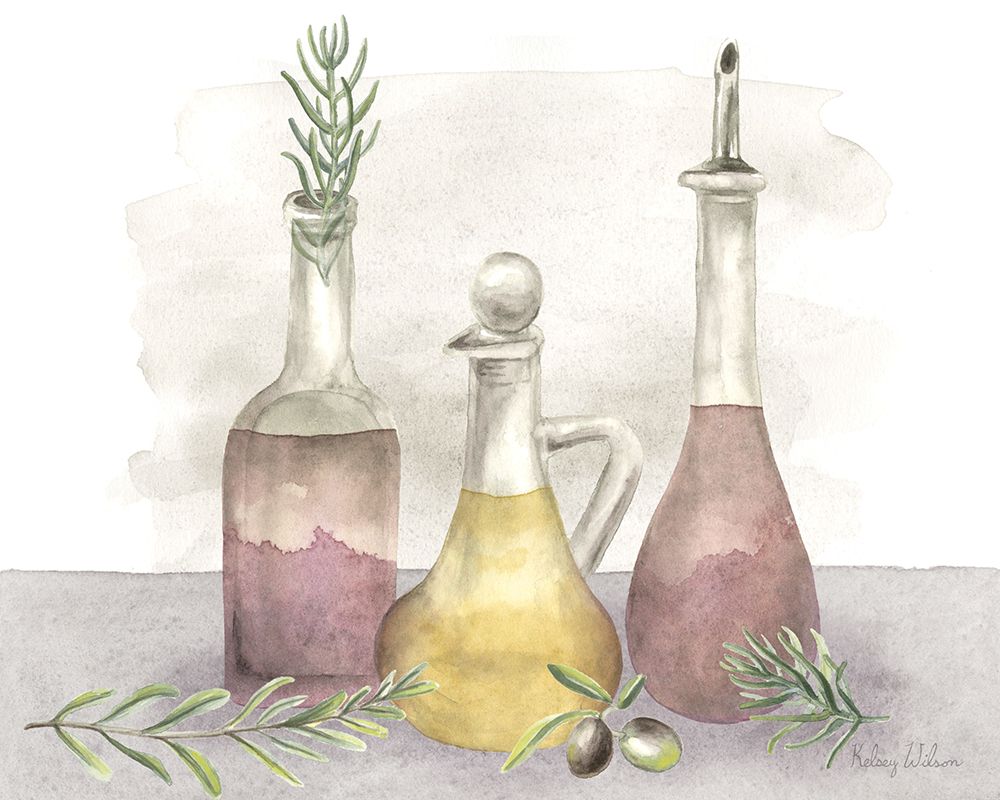 Olive and Gold I art print by Kelsey Wilson for $57.95 CAD
