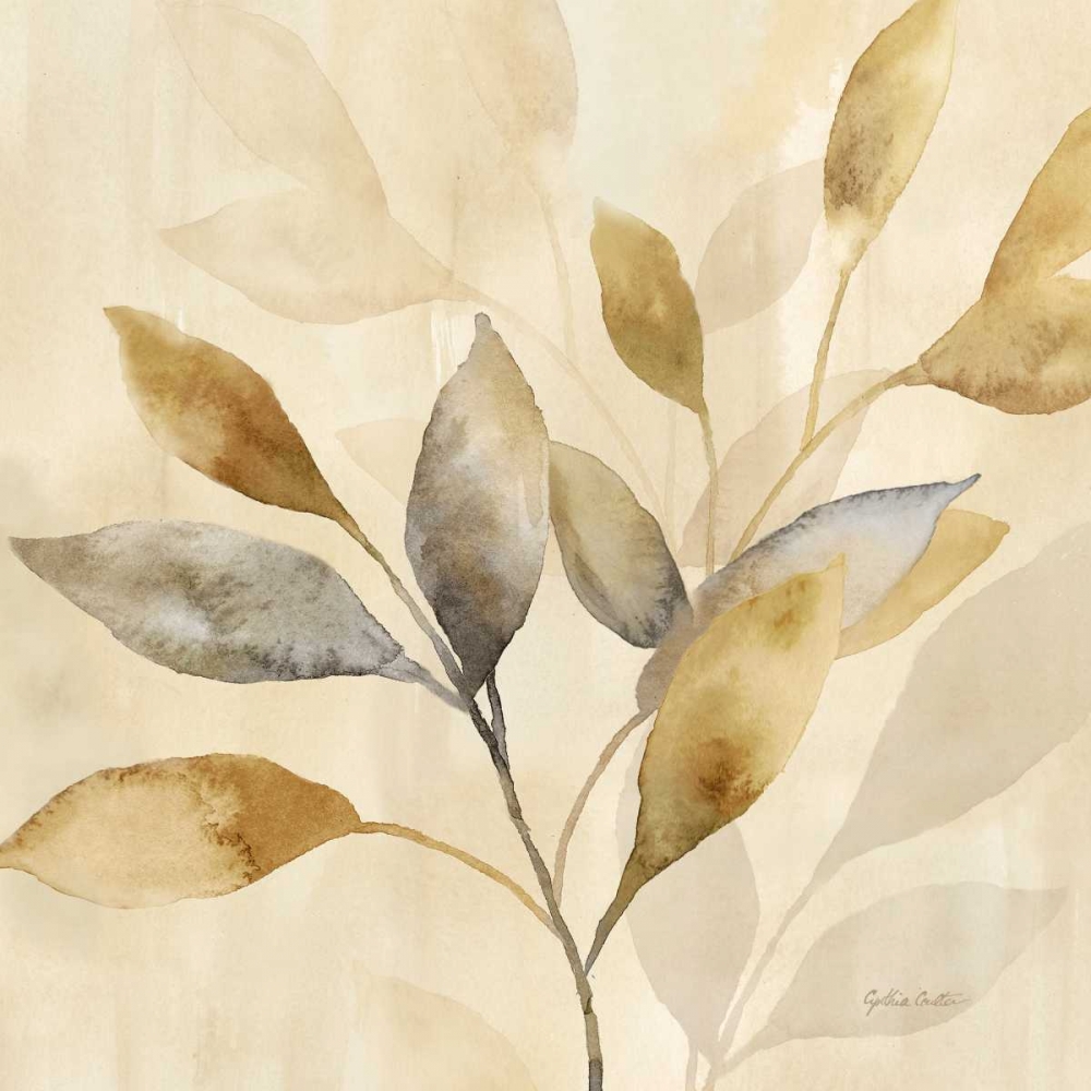 Majestic Leaves I art print by Cynthia Coulter for $57.95 CAD