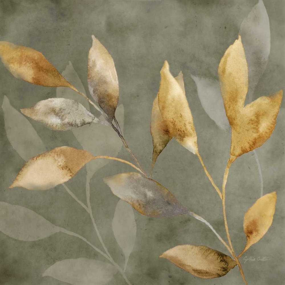 Majestic Leaves II art print by Cynthia Coulter for $57.95 CAD