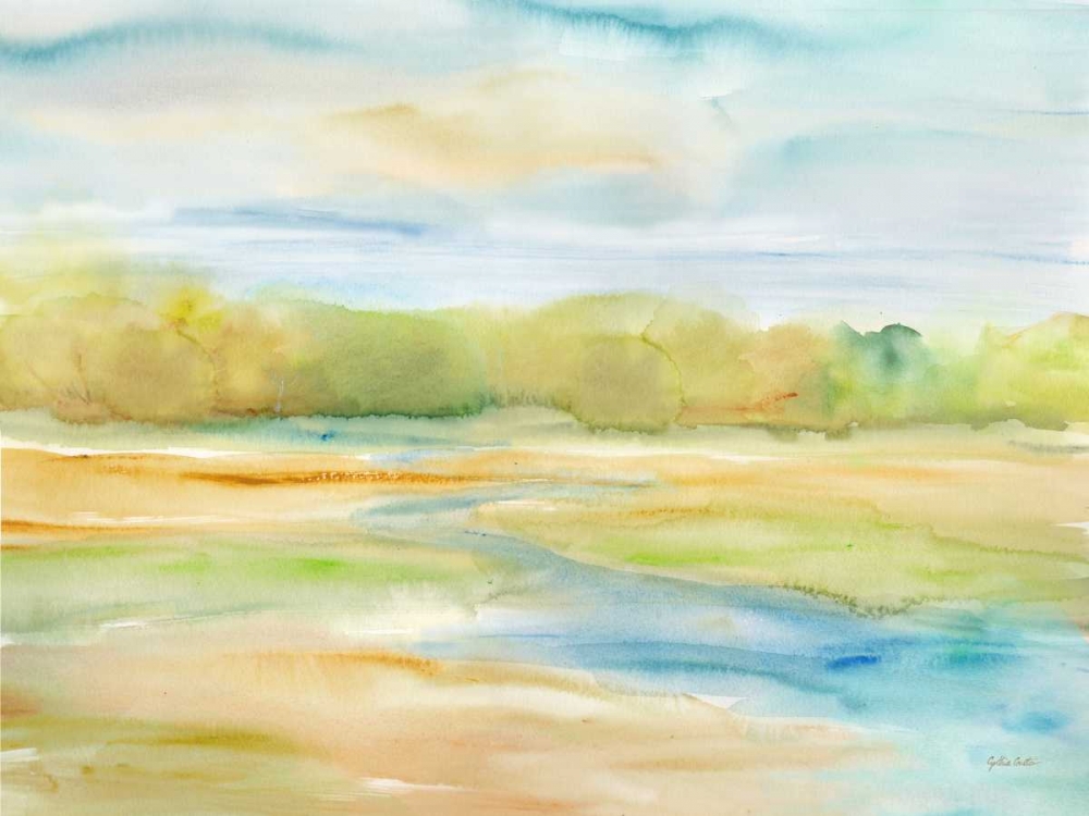 Watercolor View art print by Cynthia Coulter for $57.95 CAD