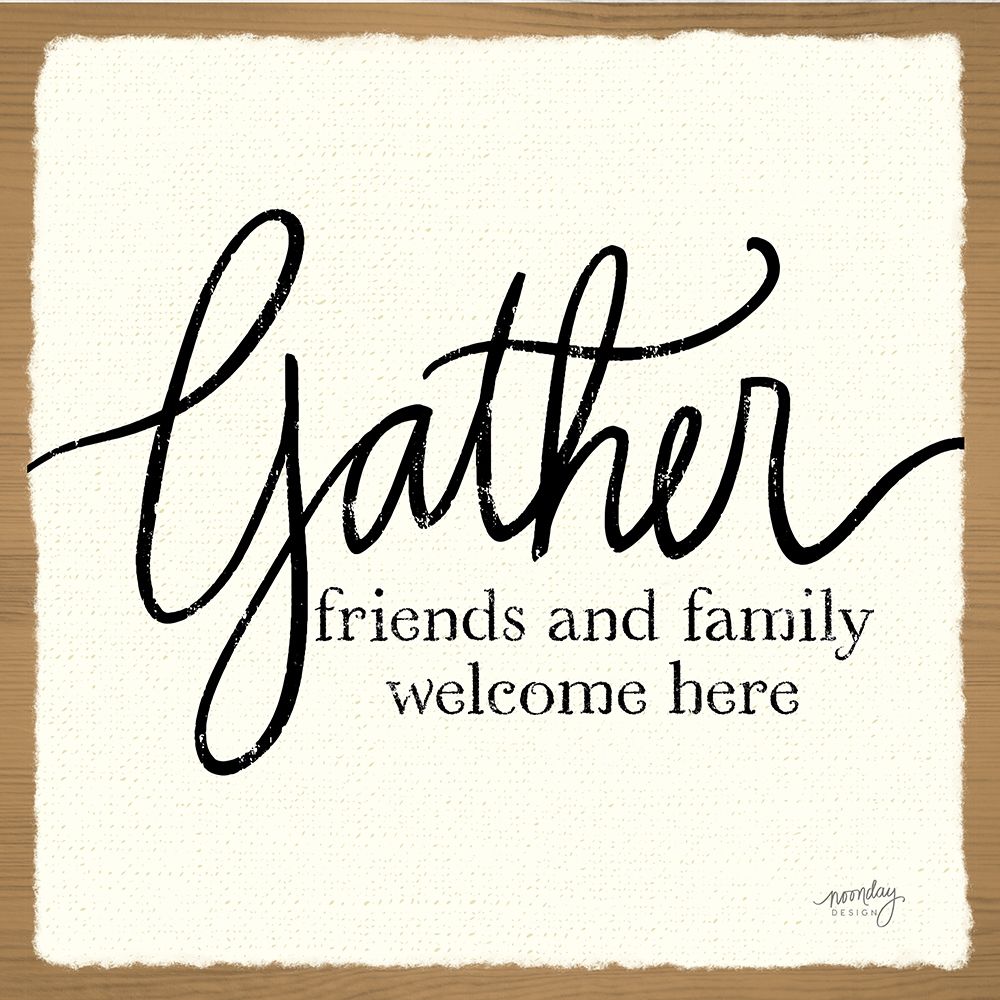 Blessings of Home I  (Gather) art print by Noonday Design for $57.95 CAD