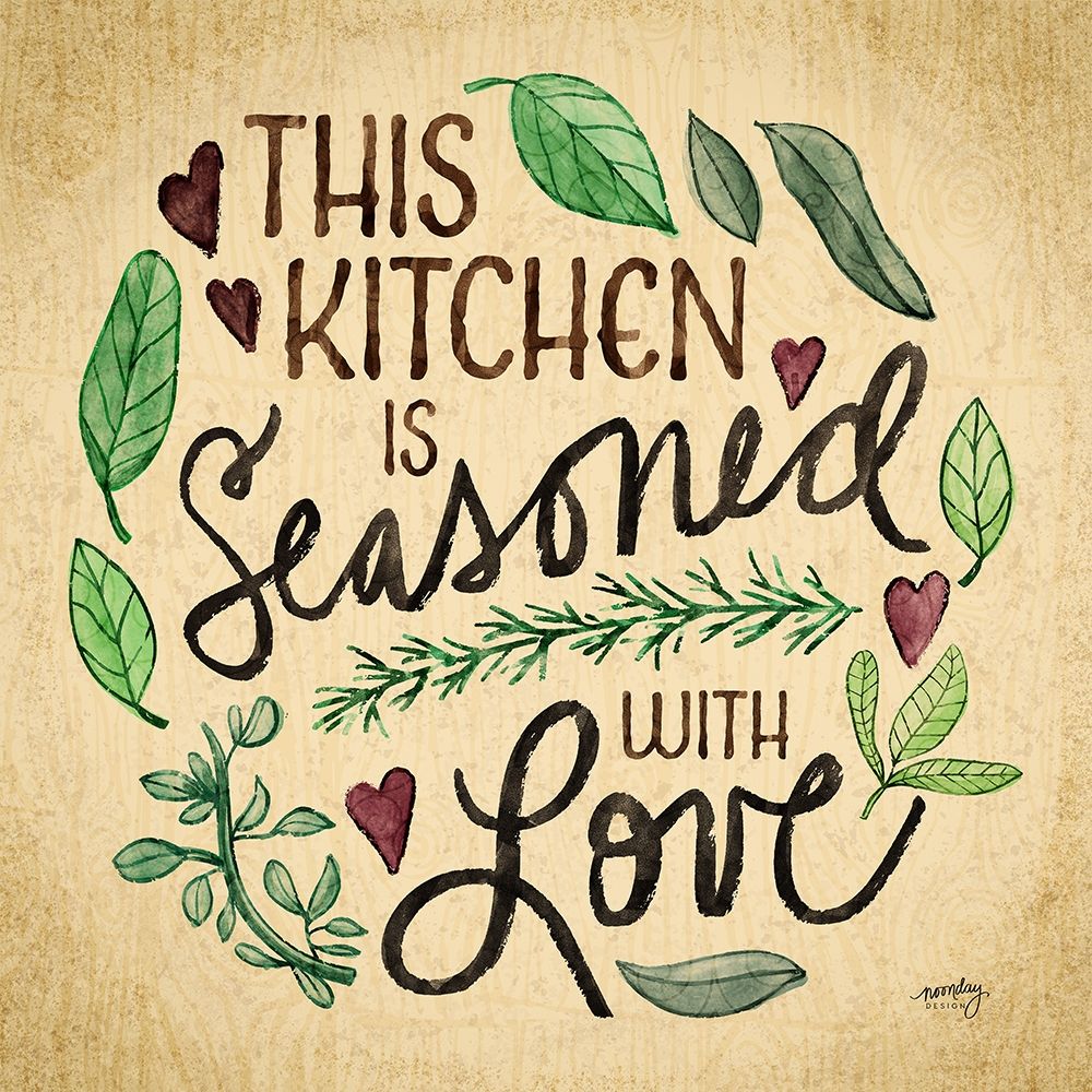 Kitchen Memories I (Kitchen seasoned) art print by Noonday Design for $57.95 CAD