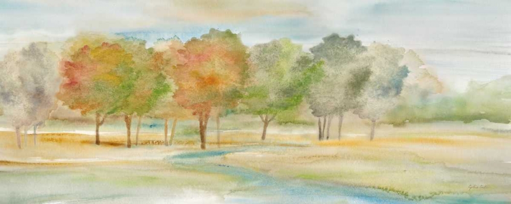 Watercolor Landscape Panel art print by Cynthia Coulter for $57.95 CAD
