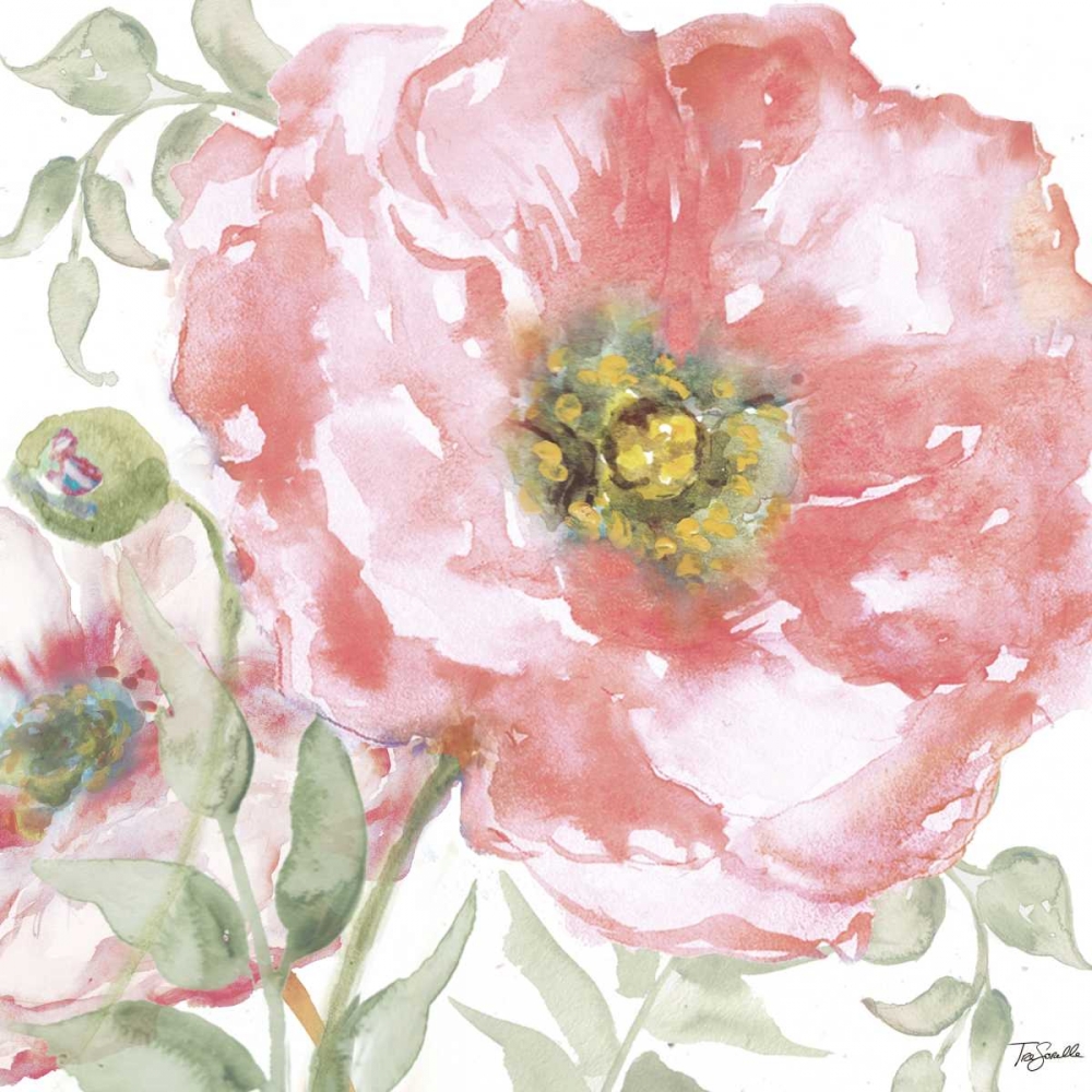 Poppy Romance II art print by Tre Sorelle Studios for $57.95 CAD