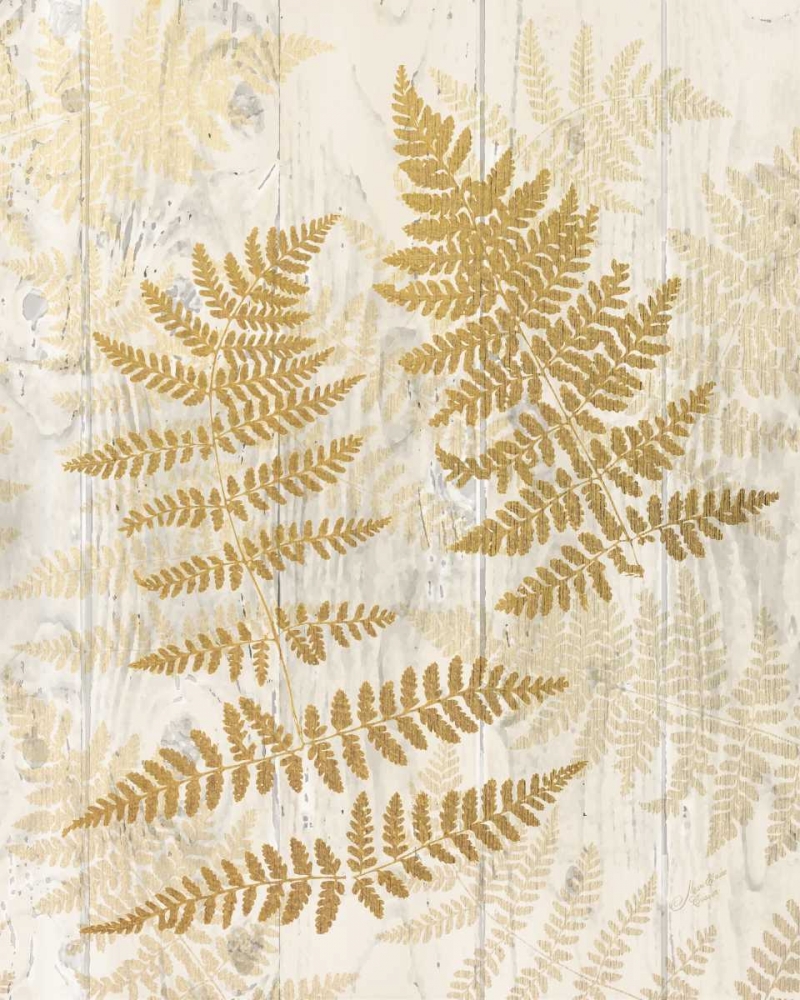 Golden Fern II art print by Marie-Elaine Cusson for $57.95 CAD