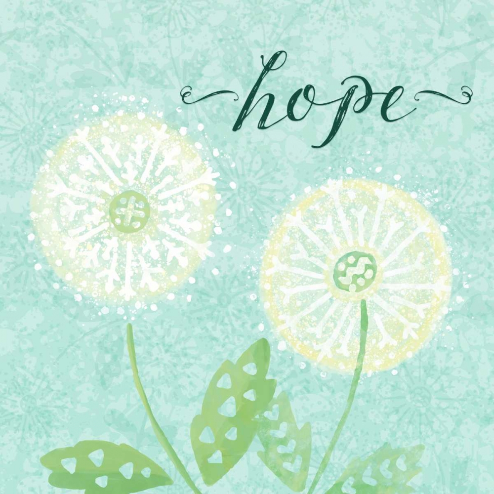 Dandelion Wishes II art print by Noonday Design for $57.95 CAD