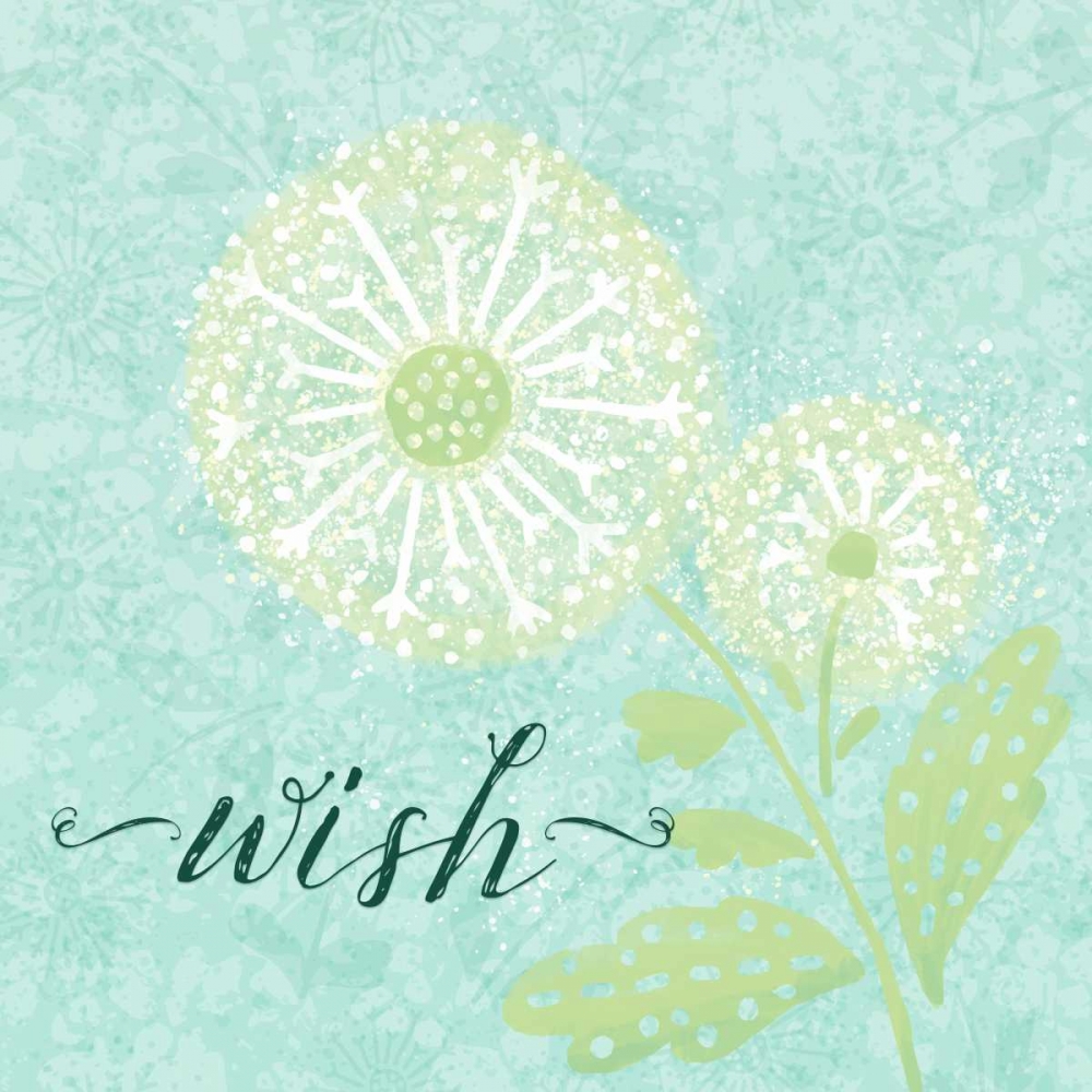 Dandelion Wishes III art print by Noonday Design for $57.95 CAD