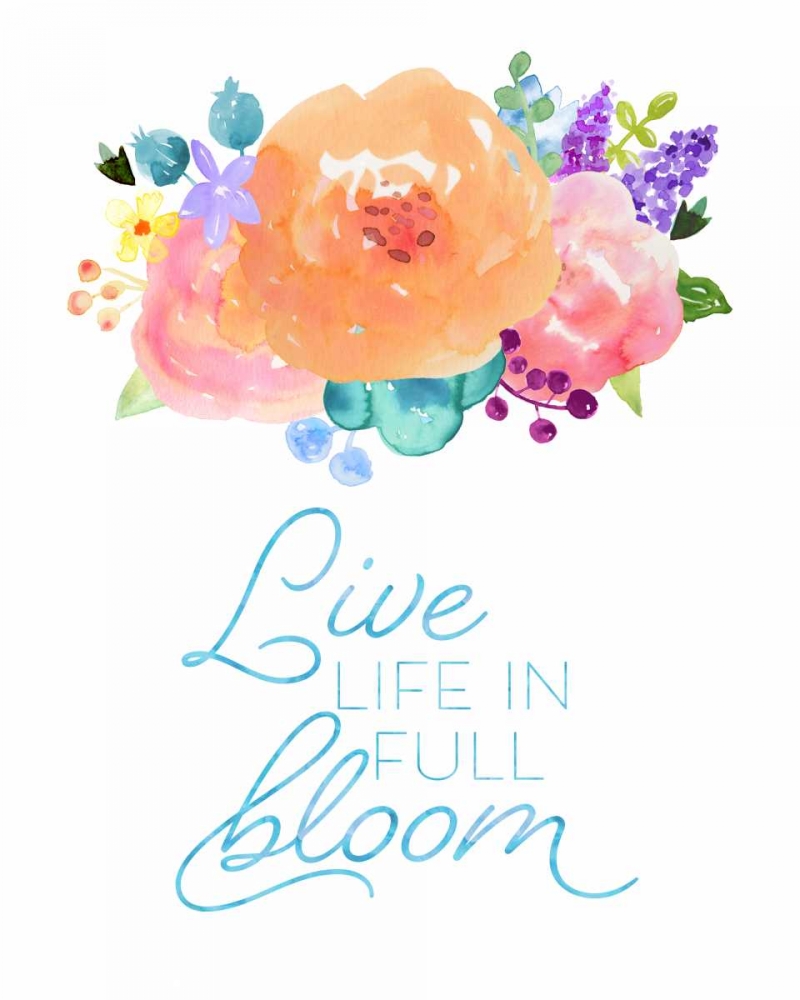Flowers in Full Bloom II art print by Noonday Design for $57.95 CAD
