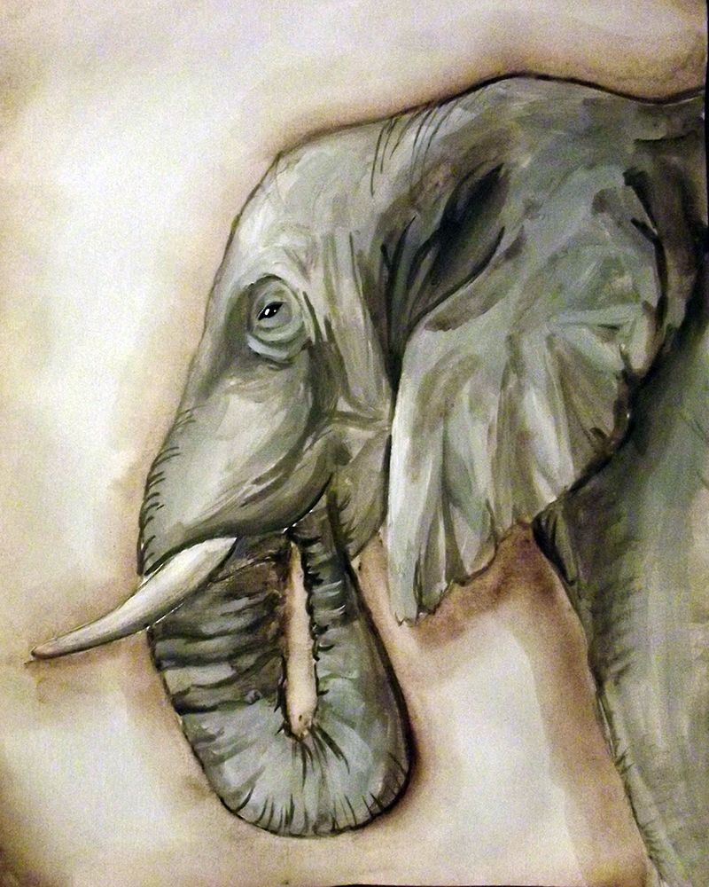 Elephant Portrait art print by Tre Sorelle Studios for $57.95 CAD