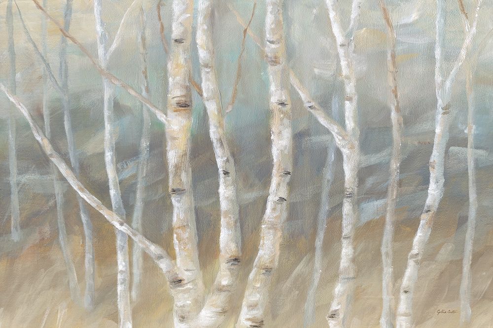 Silver Birch Landscape art print by Cynthia Coulter for $57.95 CAD