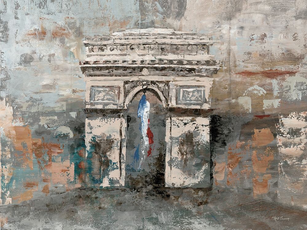 Arc de Triomphe art print by Marie-Elaine Cusson for $57.95 CAD
