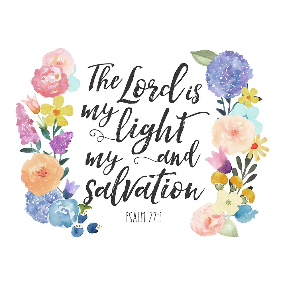 Floral Bible Verse II art print by Noonday Design for $57.95 CAD