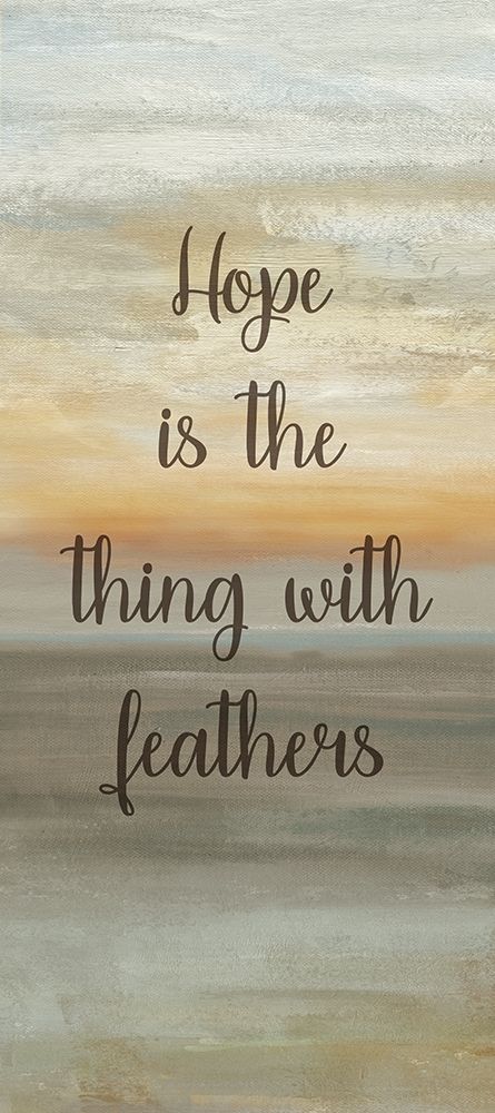 Hope is the Thing with Feathers Panel A art print by Cynthia Coulter for $57.95 CAD
