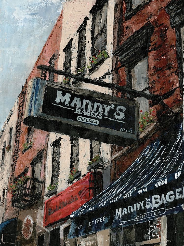 New York Neighborhood II art print by Marie-Elaine Cusson for $57.95 CAD