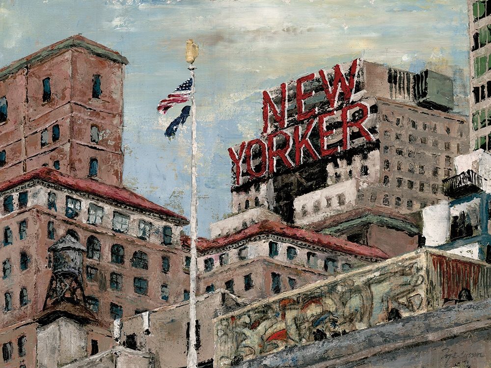 New Yorker art print by Marie-Elaine Cusson for $57.95 CAD