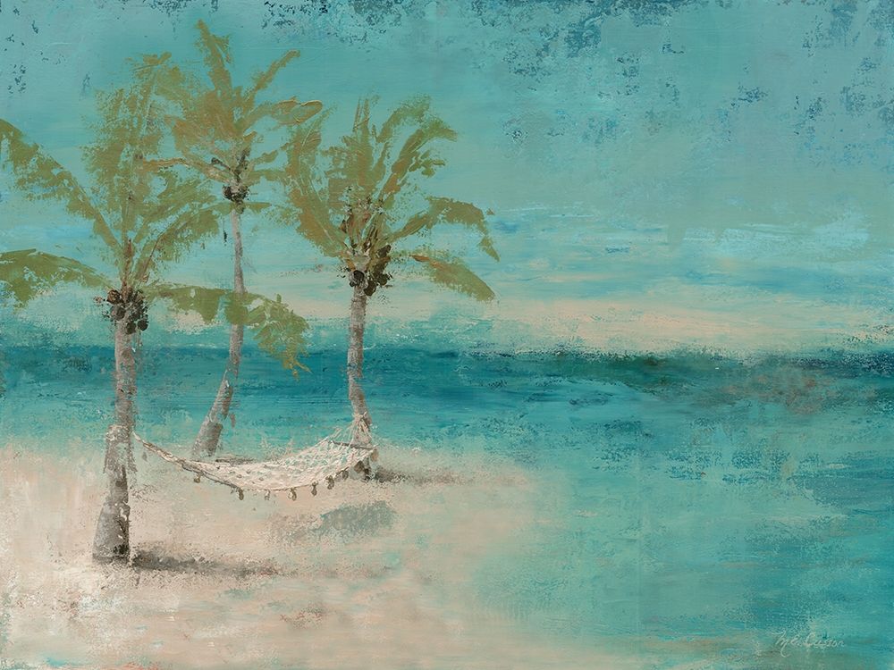 Beach Day Landscape II art print by Marie-Elaine Cusson for $57.95 CAD