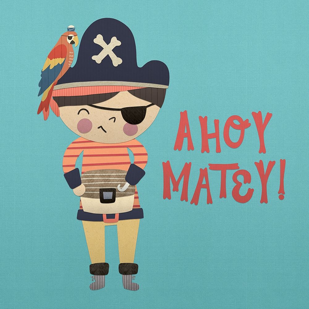 Ahoy Matey I art print by Noonday Design for $57.95 CAD