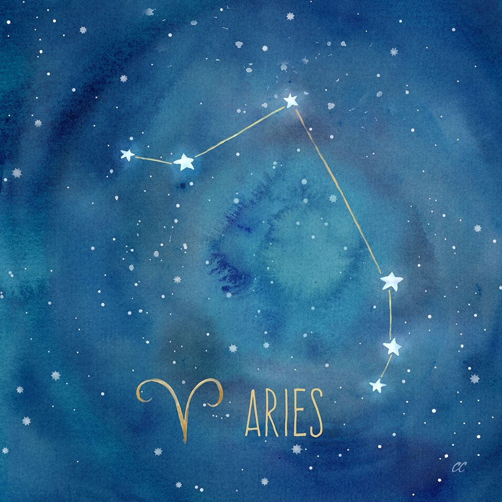 Star Sign Aries art print by Cynthia Coulter for $57.95 CAD