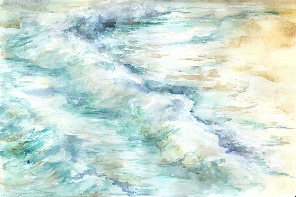 Ocean Waves Landscape art print by Tre Sorelle Studios for $57.95 CAD