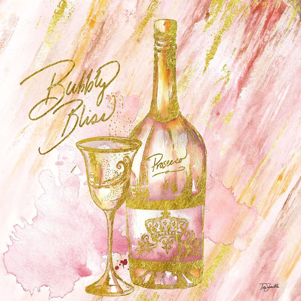 Rose All Day VI (Bubbly Bliss) art print by Tre Sorelle Studios for $57.95 CAD