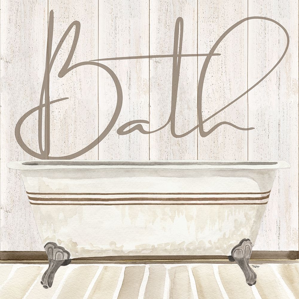 Rustic Bath II Bath art print by Tara Reed for $57.95 CAD