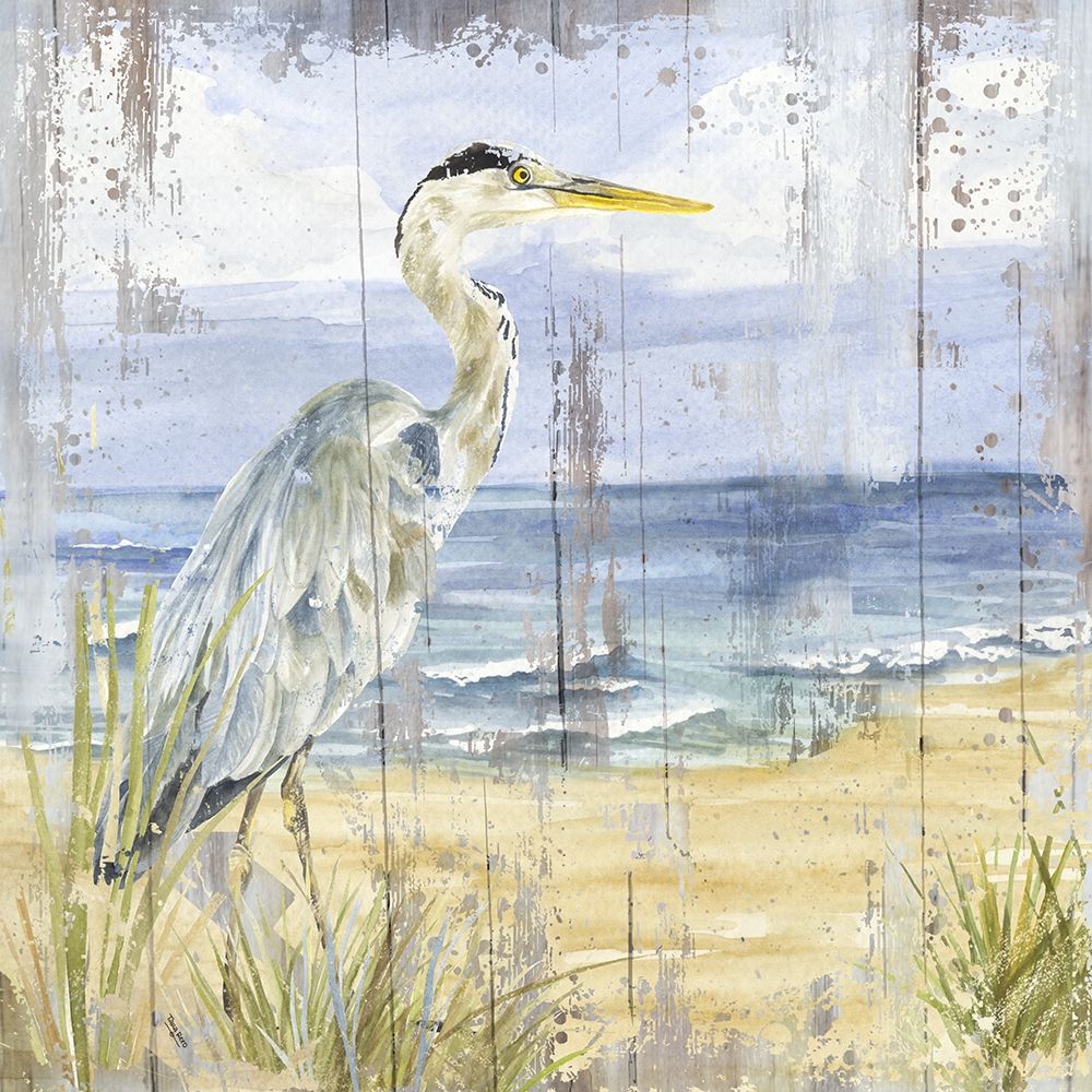 Birds of the Coast Rustic I art print by Tara Reed for $57.95 CAD