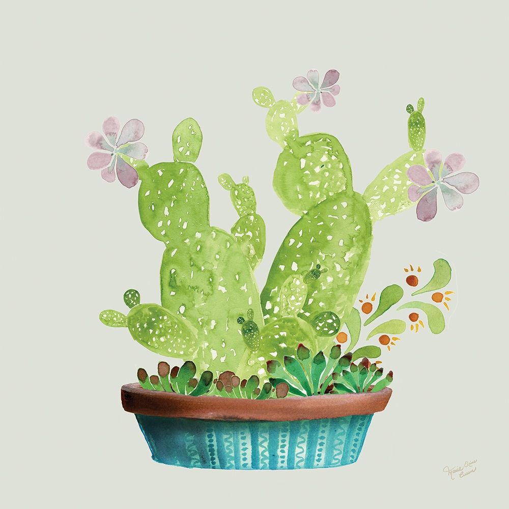 Succulent Symphony III clean art print by Marie-Elaine Cusson for $57.95 CAD