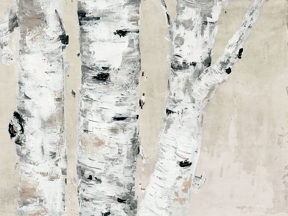 Birch Tree Close Up Neutral art print by Marie-Elaine Cusson for $57.95 CAD