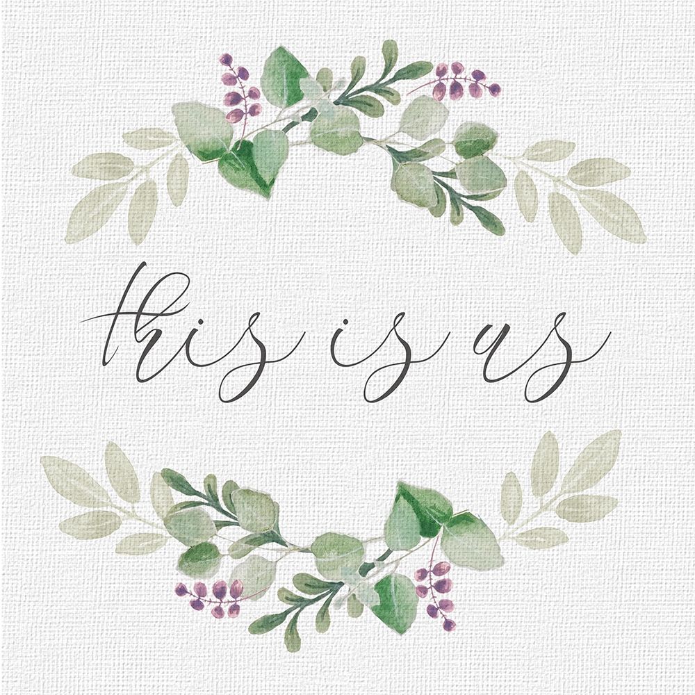 Botanical Wreath This is Us art print by h.artworks for $57.95 CAD
