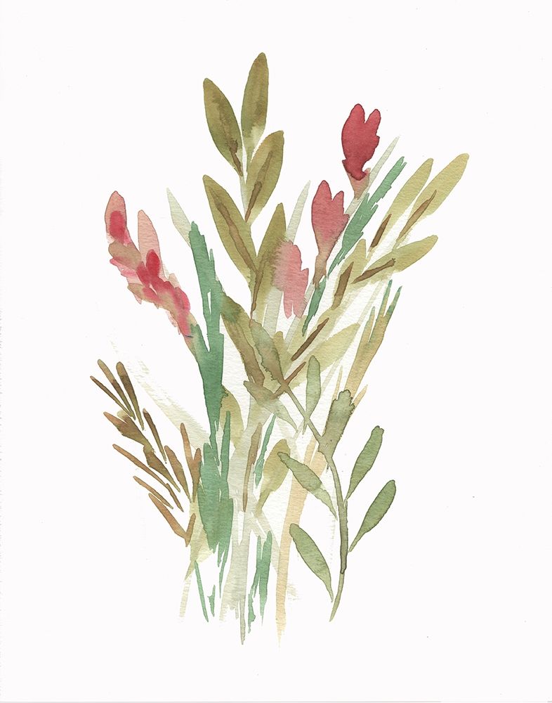Farmhouse Florals IV art print by Marcy Chapman for $57.95 CAD