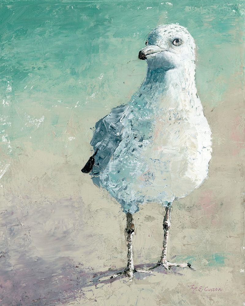 Beach Bird II art print by Marie-Elaine Cusson for $57.95 CAD