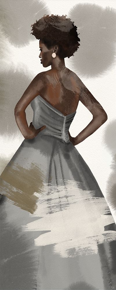 Dressed in Gray II art print by Bannarot for $57.95 CAD