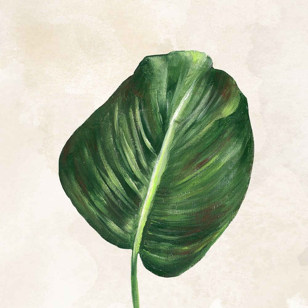 Tropical Leaves I art print by Lee C for $57.95 CAD