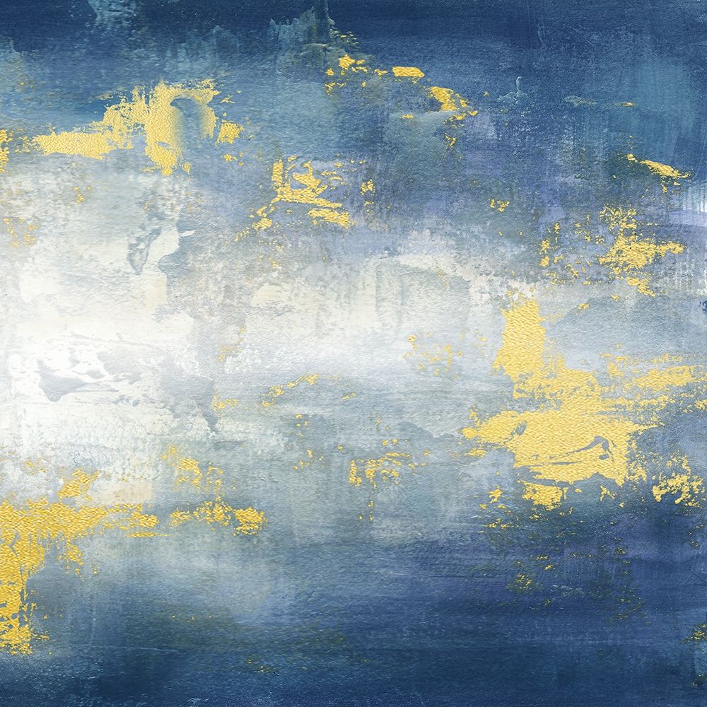 Sunrise Abstract Blue II art print by Tre Sorelle Studios for $57.95 CAD