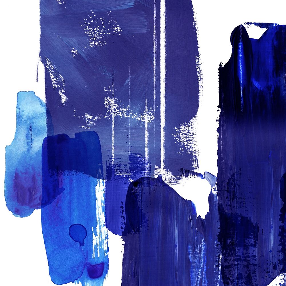 Indigo Abstract I art print by Northern Lights for $57.95 CAD
