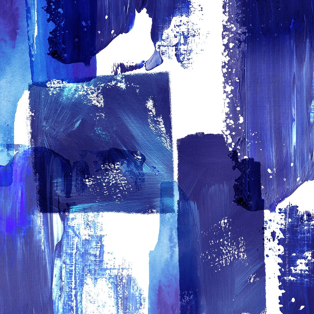 Indigo Abstract II art print by Northern Lights for $57.95 CAD