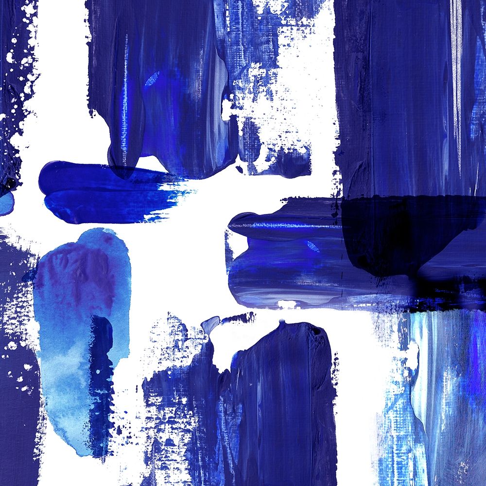 Indigo Abstract III art print by Northern Lights for $57.95 CAD