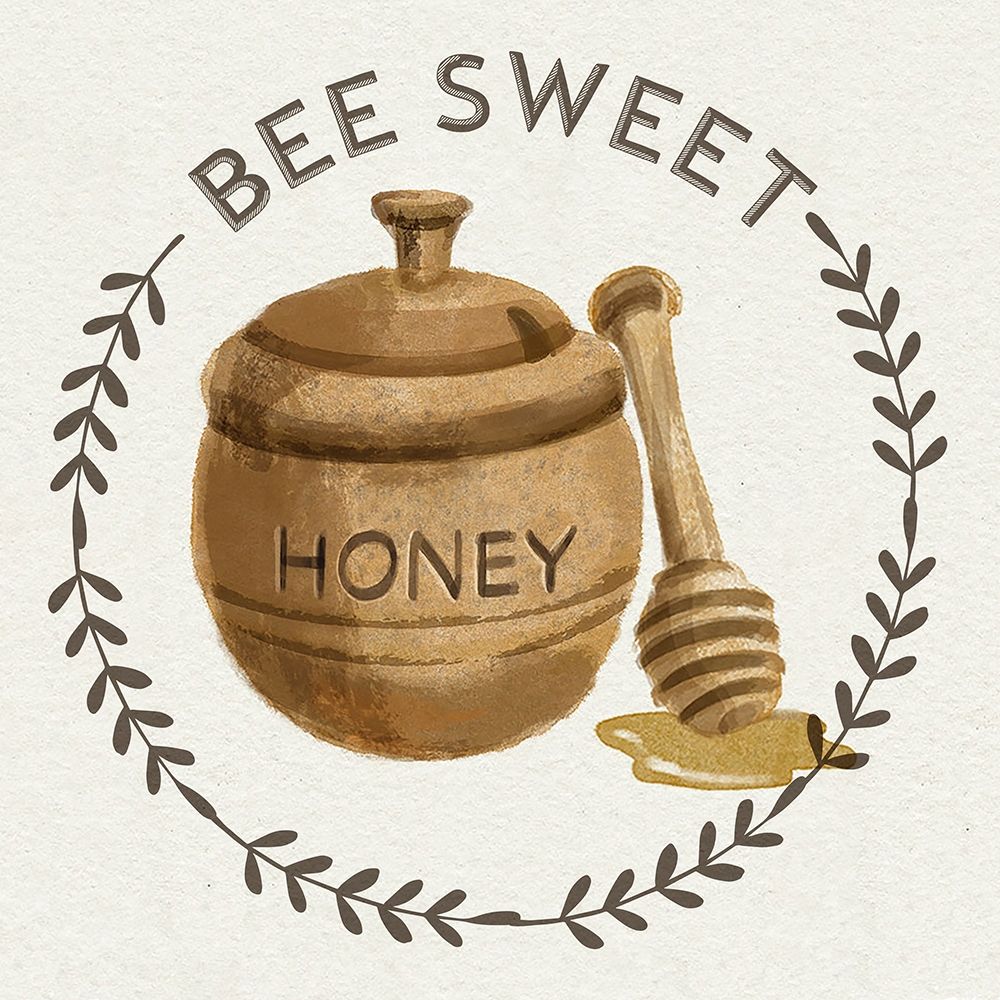 Bee Hive III-Bee Sweet art print by Bannarot for $57.95 CAD