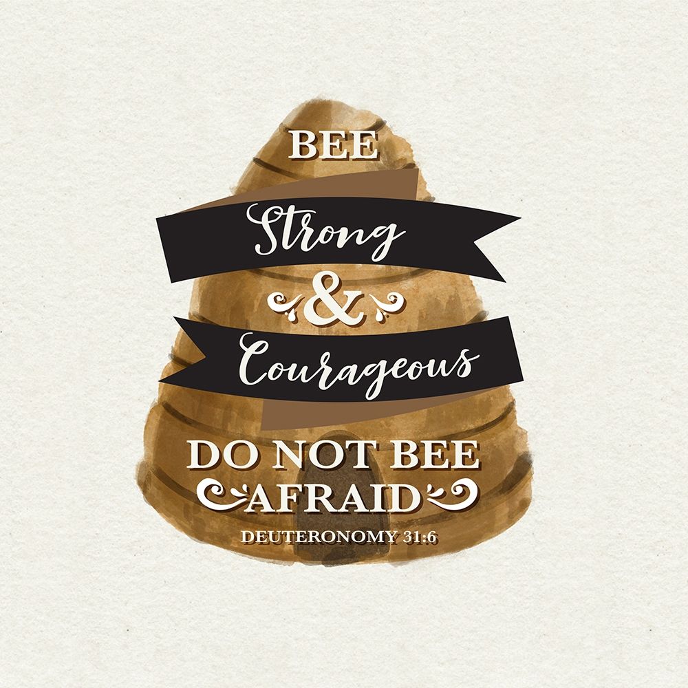 Bee Hive Sentiment I-Strong art print by Bannarot for $57.95 CAD