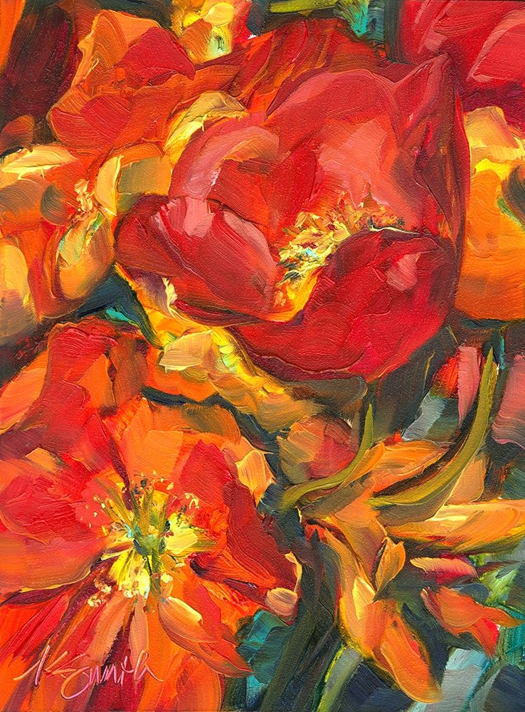Colorful Garden art print by Kim Smith for $57.95 CAD