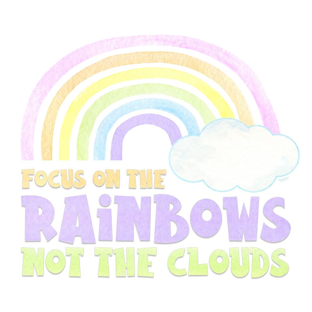 Pastel Rainbows III-Focus art print by Tara Reed for $57.95 CAD