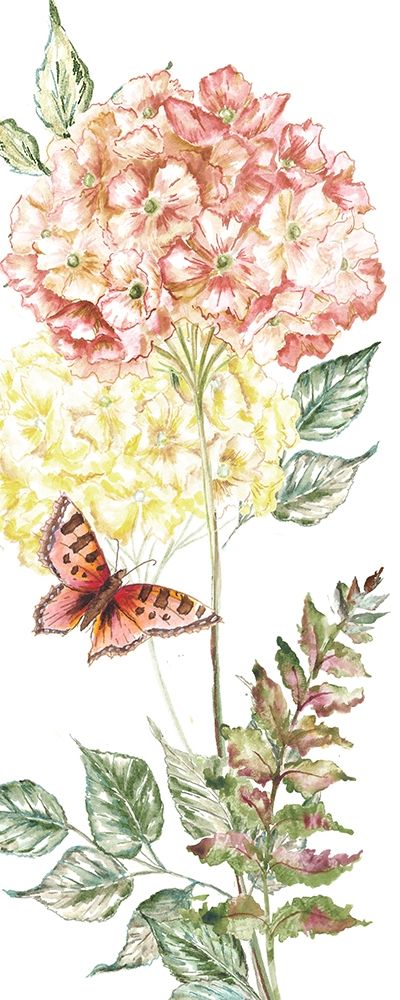 Wildflower Stem panel IV art print by Tre Sorelle Studios for $57.95 CAD