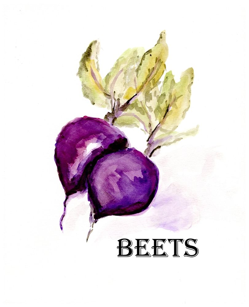 Veggie Sketch  III-Beets art print by Marcy Chapman for $57.95 CAD