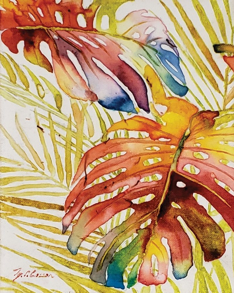 Tropic Botanicals II art print by Marie-Elaine Cusson for $57.95 CAD